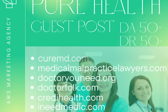 publish the guest post on the high dr 50 health blog