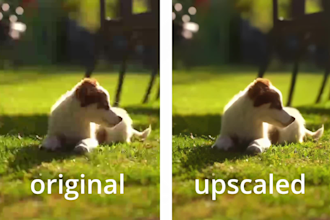 upscale and improve your low quality video