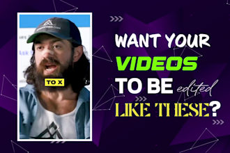 edit instagram reels and shorts and podcasts for youtube