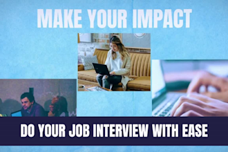 ace your job interview with expert coaching, career counseling and mock practice
