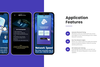 develop cross platform flutter app for bluetooth and wifi