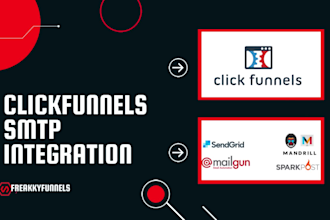 surely integrate SMTP and domain services with clickfunnels