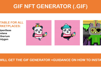 sell you a GIF nft generator