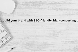 write professional website content for your homepage and about page