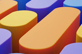 create 3d abstract art