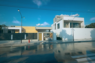 cinematic 3d archviz rendering