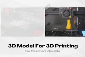 design 2d and 3d models for 3d printing using solidworks