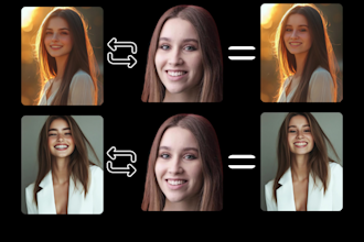 face swap your photo into professional ai portraits