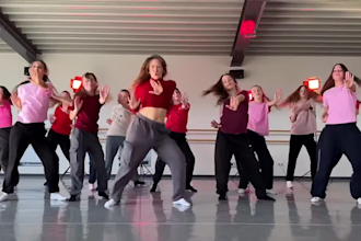 do afro dance, gospel african dance, afrobeat group shuffle dance performances