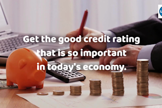 make 3 custom credit repair service promo videos