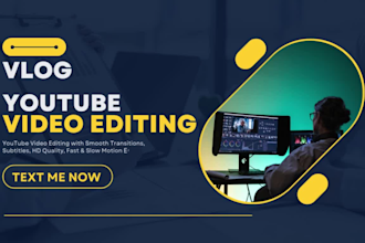 do youtube video editing vlog travel video editing