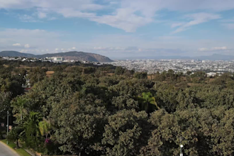 film epic drone footage of mexico city