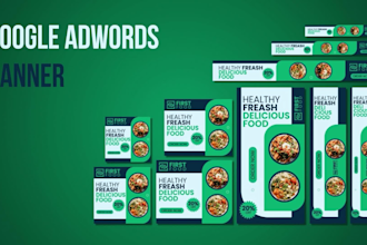 create animated GIF banner ads for websites and social media