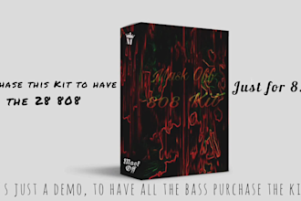 deliver over 28 bass 808