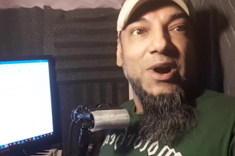 record a strong male commercial voice over