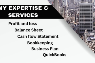 do your profit and loss, balance sheet, financial statements