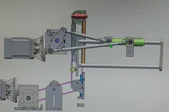 create detailed single parts and assembly in solidworks