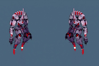 draw 2d sprite sheet pixel game art pixel animation retro pixel art pixel nsfw