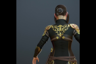 model custom 3d characters for games in unreal unity roblox