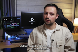 create saas video promotions and b2b explainer videos with motion graphics