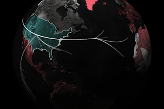 do globe animations like inside geopolitics