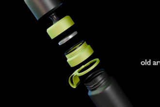 do simple 3d models and product animation