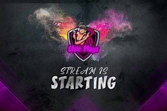create stream overlay, alerts, screens, stinger for twitch