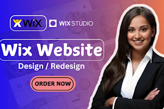 build wix website design wix website studio website develop wix studio website