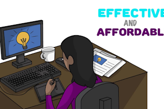 create a completely custom whiteboard animation