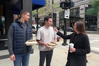make ugc ad with multiple actors, street interview, podcast, for social media
