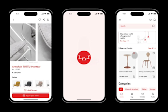 design modern, user friendly mobile app UI UX for ios or android