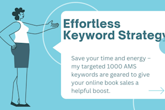 develop a list of targeted ams keywords for your book