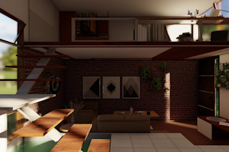 create an architectural rhino, sketchup up a 3d model for you