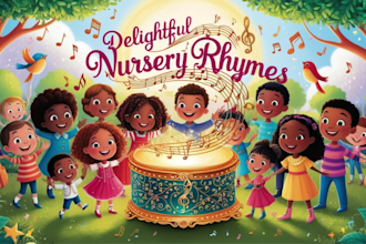 sing and create nursey rhymes, kids folk, lullaby children music and story music