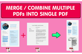 combine merge convert PDF files into single file or split extract pages to pdfs