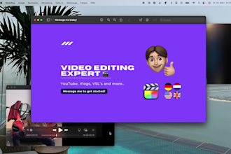 edit your youtube, podcast, interview or vsl as a video cutter