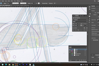 sketch and design your logo then make it with golden ratio