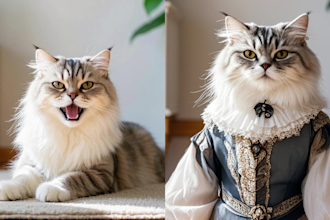 custom noble aristocratic pet portraits for your beloved pets