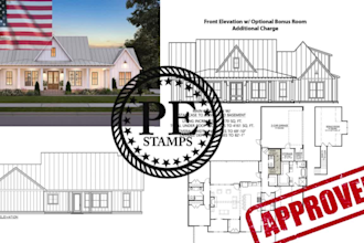 do professional civil and structural engineer pe stamp ca, fl, texas