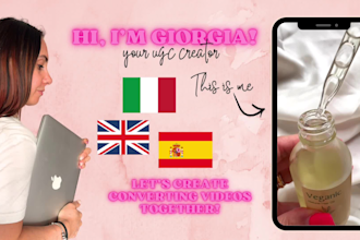 create ugc video ads in italian for your social media