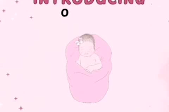 create custom gender reveal,baby shower card animation video