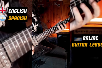 teach you guitar personalized lessons metal rock blues