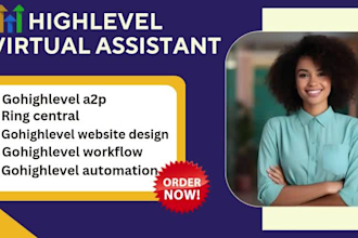 ghl VA gohighlevel a2p 10dlc ghl workflow ghl website design ghl automation