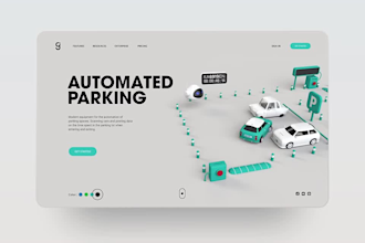 do 3d  website animation inside web development