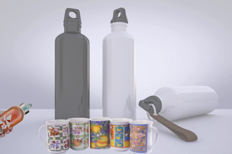 create designs for mugs, tote bags, and other pod products