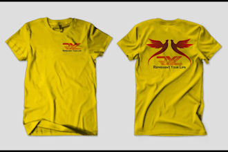 create modern typography t shirt design