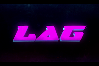 create a cyberpunk glitch logo reveal youtube intro