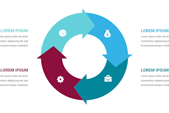 design powerpoint infographics, timeline, charts