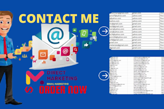 collect niche active email and verified bulk email marketing