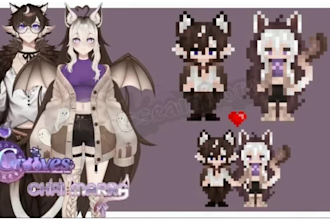 create nsfw pixel art animation sprite sheet pixel art game character animation